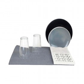 DC CASA SCOLAPIATTI 39.5X16CM+TAPPETINO 47.5X40.5