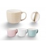 DC CASA TAZZA COLAZ. CON MANICO. PORCELLANA 550ML CUORE