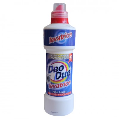 Deo Due Lavatrice Fiori Azzurri 1L