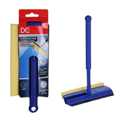 DIMORAE TERGIVETRO SPUGNA 20CM CON MANICO.33CM PIEGHEVOLE.