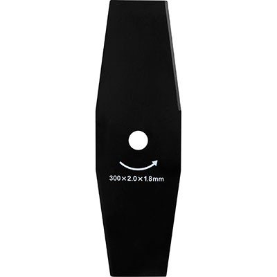 DISCO PER DECESPUGLIATORE 2 DENTI A RONDINE MM. 300