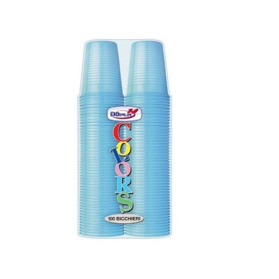 DOPLA COLOR AZZURRO BICCH.ACQUA 2X50PZ
