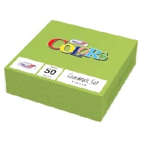 DOPLA COLOR VERDE ACIDO TOV.LI 38X38 2V 50PZ