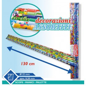 FATIGATI MANICO METALLO DECOR 130CM