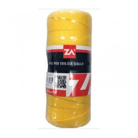 FILO LENZA PER EDILIZIA MM. 1,8 GIALLO MT. 50