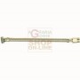 FLESSIBILE IN ACCIAIO INOX ATTACCO MASCHIO 1/2 FEMMINA 3/8 CM. 30