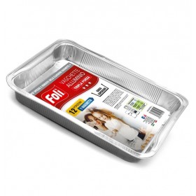 FOLI VASCHETTA TRIPLA FORZA 12 PORZIONI 1PZ