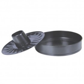 FORMINA STAMPO A CERNIERA A 2 PARTI DIAM. CM. 26 CM. 26x6,9h.