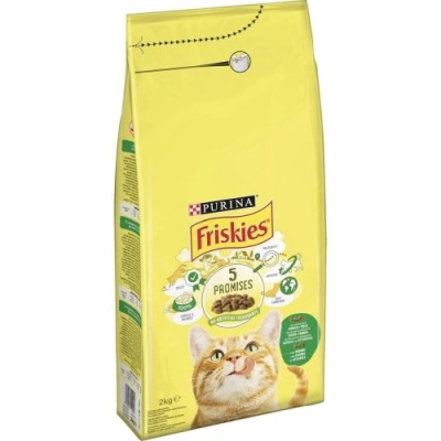 FRISKIES CROCCANTINI PER GATTO CONIGLIO POLLO E VERDURE KG. 2