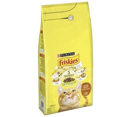 FRISKIES CROCCANTINI PER GATTO TACCHINO POLLO E VERDURE KG. 2