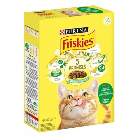 FRISKIES GATTO CROCCHETTE 400GR CONIGLIO/POLLO/VERDURE