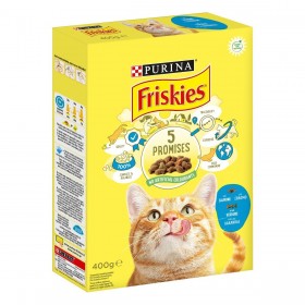 FRISKIES GATTO CROCCHETTE 400GR SALMONE/VERDURE