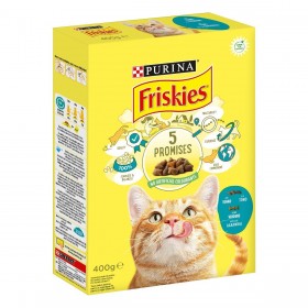 FRISKIES GATTO CROCCHETTE 400GR TONNO/VERDURE