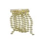 GHIRLANDA DI PERLINE PER DECORO NATALIZIO COLORE CHAMPAGNE CM. 2x270