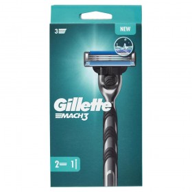 GILLETTE MACH3 RASOIO 2UP