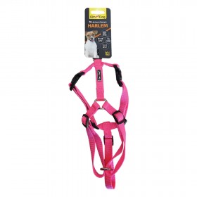 GIMDOG PETTORINA H NYLON 1.5*40-55 CM ROSA