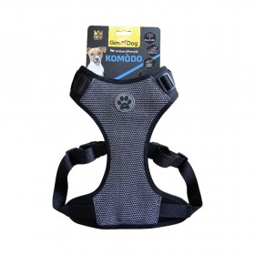 GIMDOG PETTORINA KOMODO L 63-80 CM NERO