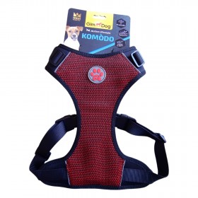 GIMDOG PETTORINA KOMODO L 63-80 CM ROSSO