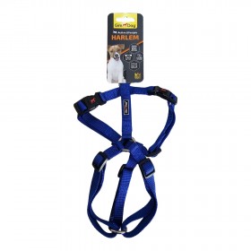 GIMDOG PETTORINA NYLON 1.5*40-55 CM BLU