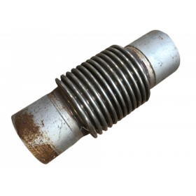 Giunto Flessibile in Acciaio Inox – Compensatore di Dilatazione Antivibrante per Impianti Idraulici e Termici mm. 80x80