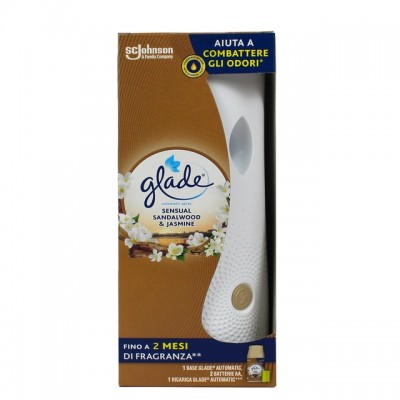 GLADE AUTOMATIC SPRAY BASE+RIC. SANDALO NEW