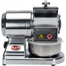 GRATTUGIA ELETTRICA RGV PROFESSIONALE IN ACCIAIO INOX MOD. MAXI ESSENTIAL SILVER WATT. 450