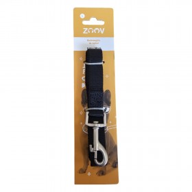 GUINZAGLIO PER CANI IN NYLON NERO MM. 20 CM. 120