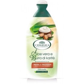 L'ANGELICA BAGNODOCCIA ALOE VERA E BURRO DI KARITE' 500ML