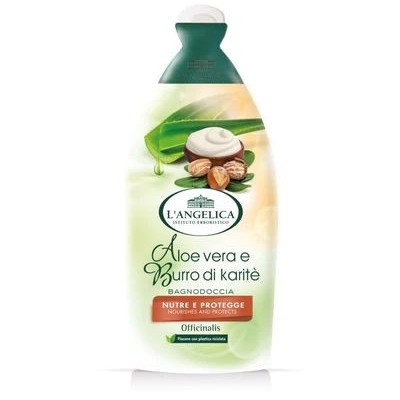 L'ANGELICA BAGNODOCCIA ALOE VERA E BURRO DI KARITE' 500ML