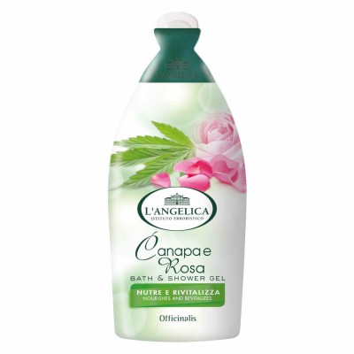 L'ANGELICA BAGNODOCCIA CANAPA E ROSA 500ML