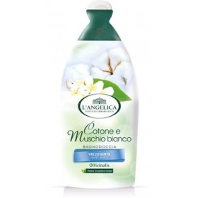 L'ANGELICA BAGNODOCCIA COTONE E MUSCHIO BIANCO 500ML