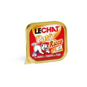 LECHAT RICCO manzo/feg. pollo gr.100