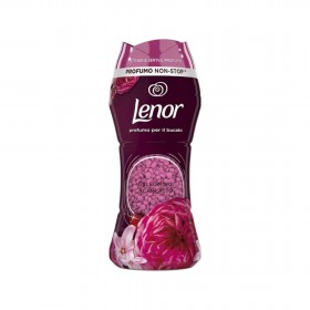 LENOR  PERLE 195GR GELSOMINO SCARLATTO