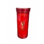 LUMINO CON CERA VOTIVO T80 ROSSO (CONF. PZ. 20)