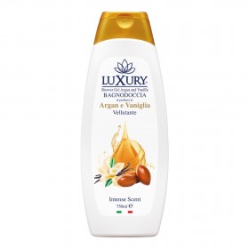 LUXURY BAGNOSCHIUMA 750ML ARGAN E VANIGLIA