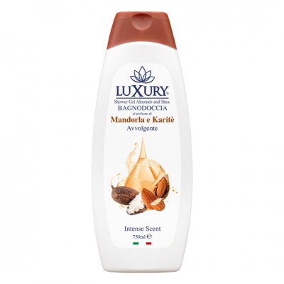 LUXURY BAGNOSCHIUMA 750ML MANDORLA E KARITE'