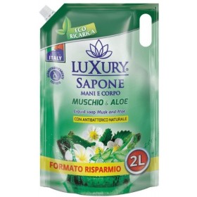 LUXURY SAPONE LIQUIDO MUSCHIO & ALOE ECORICARICA LT. 2