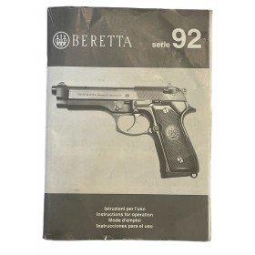 MANUALE ISTRUZIONE PER L'USO BERETTA 92