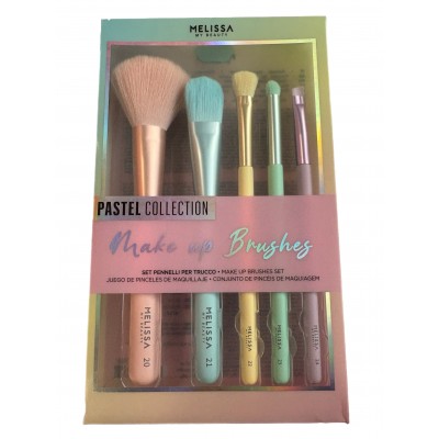 MELISSA PASTEL PENNELLI PER TRUCCO PZ. 5