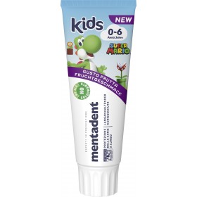 MENTADENT DENTIFRICIO DA DENTI PER BAMBINI KIDS SUPER MARIO ML. 75