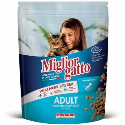 MIGLIOR GATTO CROCCANTINI CON PESCE 400GR