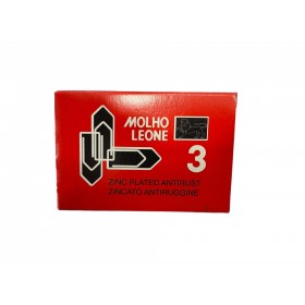 MOLHO LEONE ART. 21113 GRAFFETTE FERMAGLI ZINCATI PZ. 100