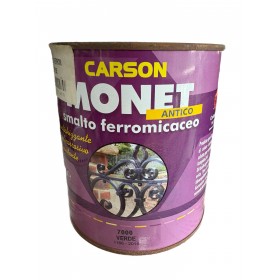 MONET SMALTO FERROMICACEO ANTICHIZZANTE ANTICORROSIVO RESISTENTE VERDE 7000 ML. 750