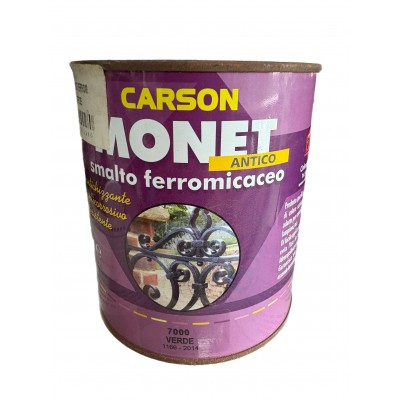 MONET SMALTO FERROMICACEO ANTICHIZZANTE ANTICORROSIVO RESISTENTE 7000 VERDE ML. 750