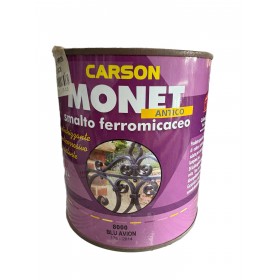 MONET SMALTO FERROMICACEO ANTICHIZZANTE ANTICORROSIVO RESISTENTE 8000 BLU AVION ML. 750