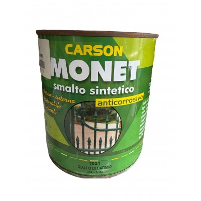 MONET SMALTO SINTETICO ANTICORROSIVO GIALLO DI CADMIO RAL 1021 ML. 750