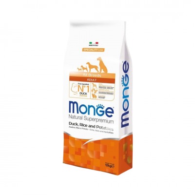 MONGE ALL BRE.ADULT tacch/ris/patKG.12