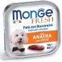 MONGE FRESH PATE E BOCCONCINI PER CANI CON ANATRA GR. 100