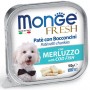 MONGE FRESH PATE E BOCCONCINI PER CANI CON MERLUZZO GR. 100