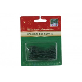 NATALUNA 50 GANCI IN METALLO C CM. 6